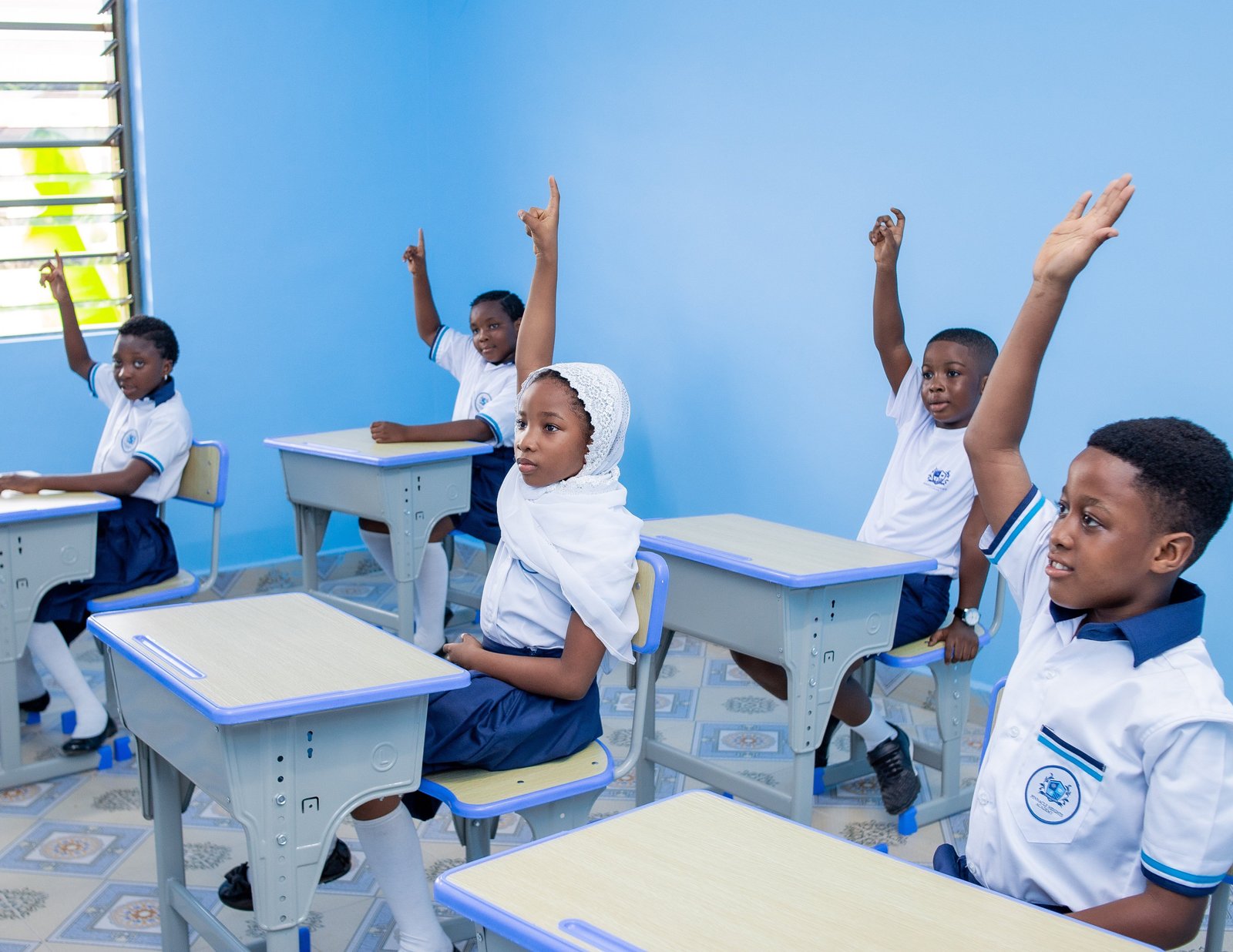 Students learning
